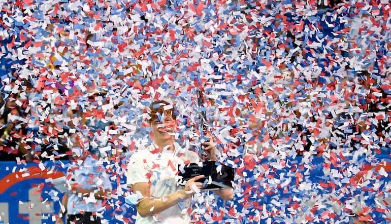 Jannik festeggia a Washington!