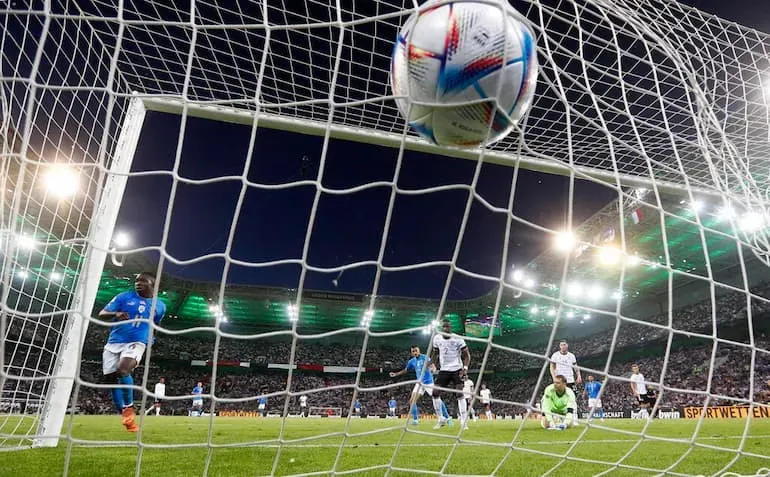 Il gol alla Germania