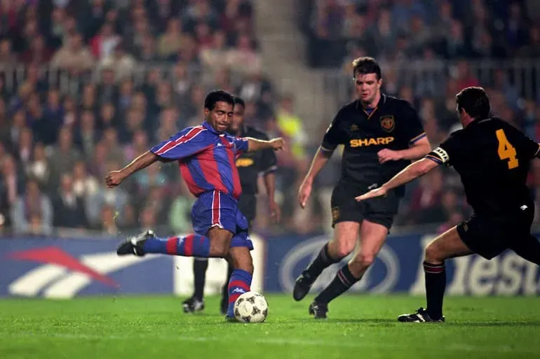 Romario in rete in Champions