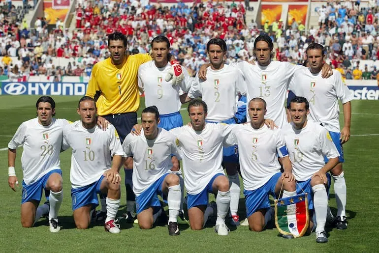 La fortissima Italia di Euro 2004