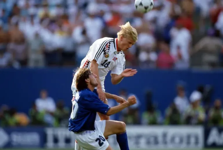 Haaland Senior contro l'Italia