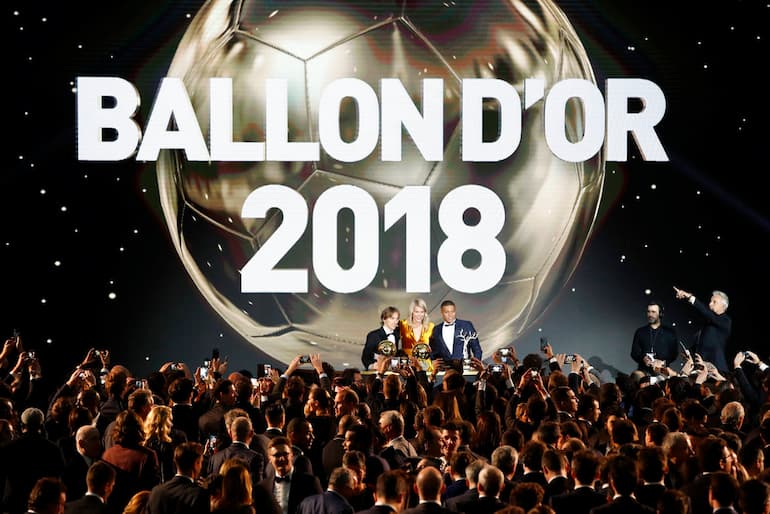 Le foto finali del Pallone d'Oro 2018!