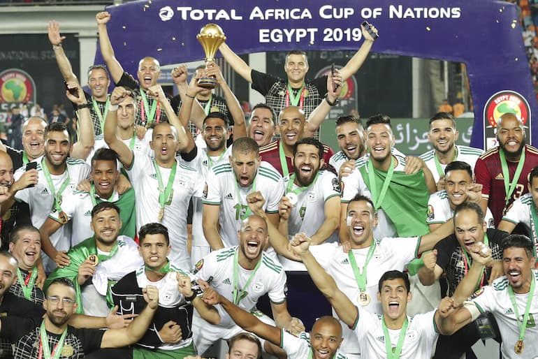 L'esultanza dell'Algeria!