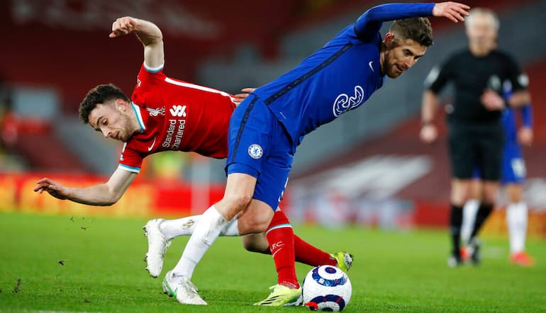 Un'immagine di Liverpool - Chelsea