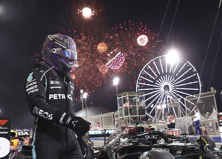 Hamilton festeggia!