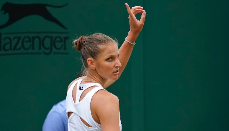 La Pliskova chiama un challenge a Wimbledon.