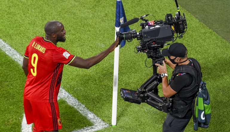 Lukaku in gol contro la Francia!