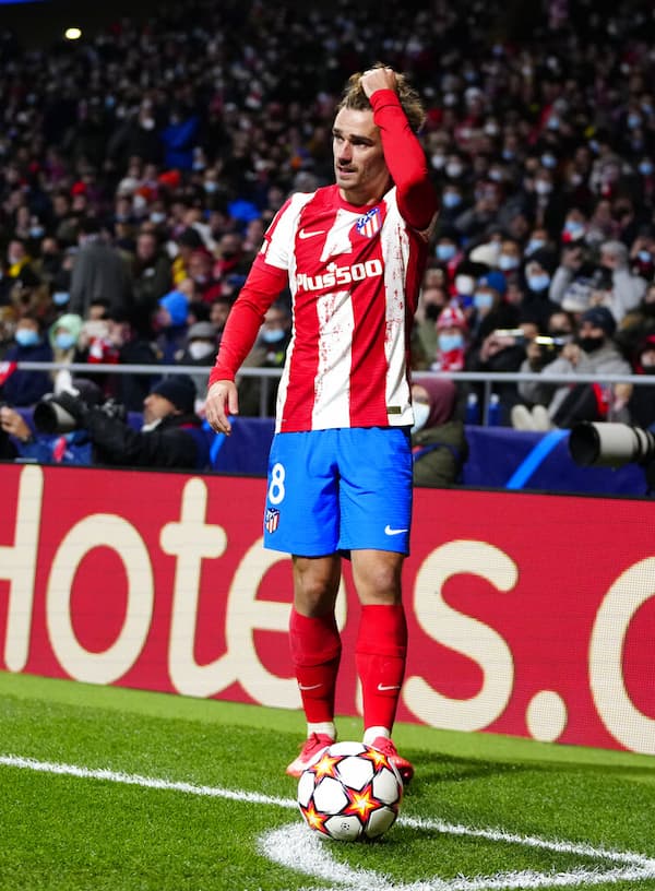 Antoine Griezmann dalla bandierina