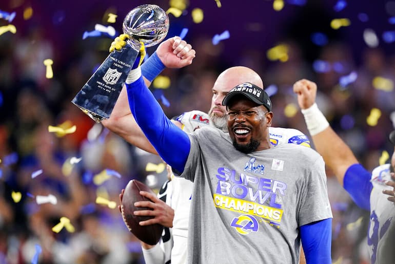Il linebacker dei Los Angeles Rams, Von Miller 