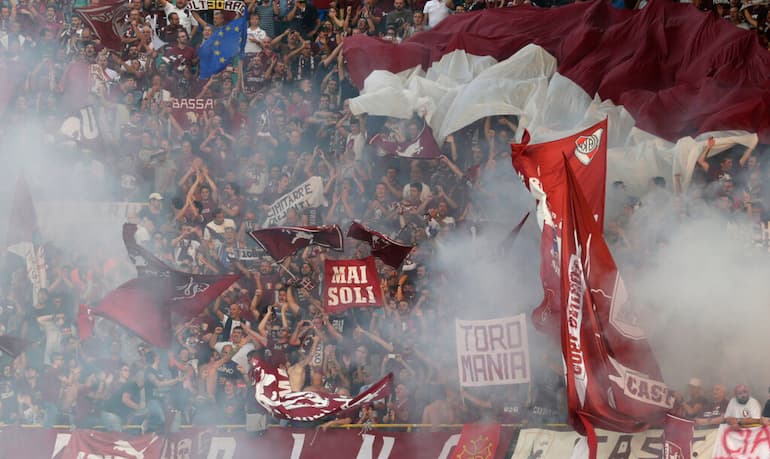 La curva granata!