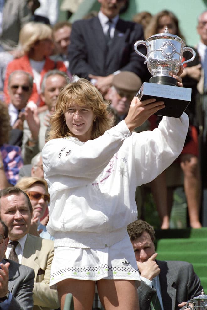 La Graf a Parigi nel 1988