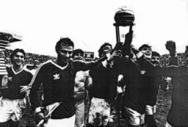 I calciatori della Juventus festeggiano l'Intercontinentale!