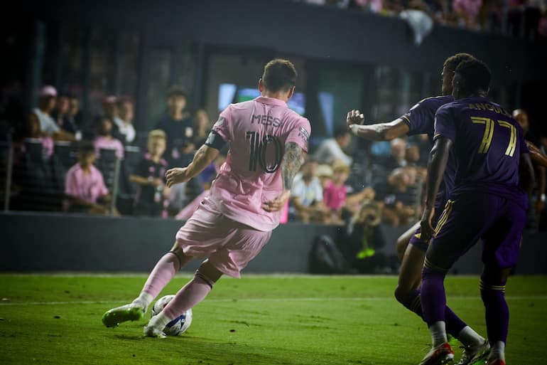 Messi con la maglia del Miami