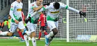 Un'esultanza del Borussia