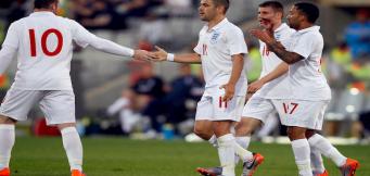 Joe Cole, dopo un gol in Nazionale!