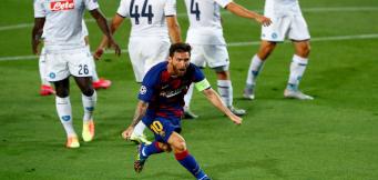 Messi, dopo il gol al Napoli!