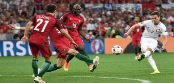 Milik con la maglia della Polonia!