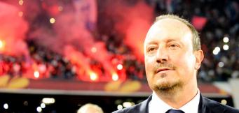 Rafa Benitez allo stadio di Napoli! 
