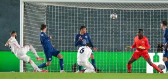 Benzema in gol anche contro il Chelsea