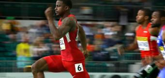 Trayvon Bromell in action!