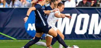 Un'immagine di una sfida del campionato NCAA