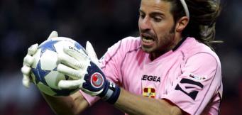 Storari con la maglia del Messina