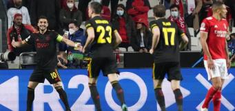 L'esultanza di Tadic