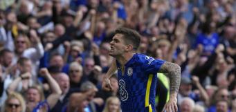 L'esultanza di Pulisic con i suoi Blues!