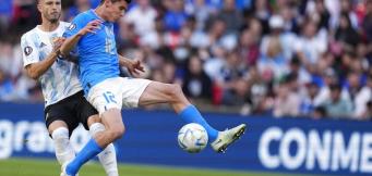 Pessina in maglia azzurra