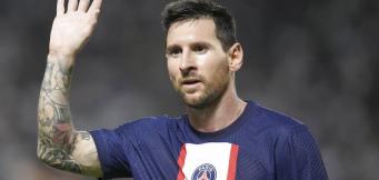 Messi con la maglia del PSG