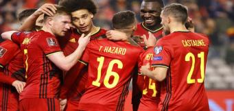 L'esultanza dei Diavoli Rossi!