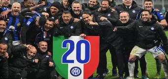 I festeggiamenti per lo scudetto della seconda stella