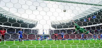 Il gol del 2-0 della Svizzera