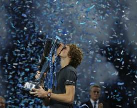 Il tedesco Zverev, campione in carica