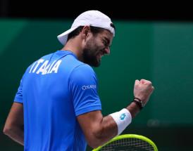 Berrettini, qui impegnato in Davis!