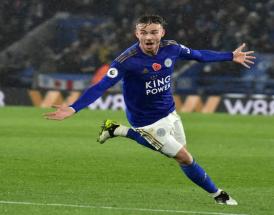 Maddison festeggia la sua doppietta all'Arsenal!