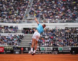 Rafa a Roma nel 2019