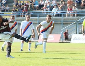 L'Alcione in amichevole contro il Milan