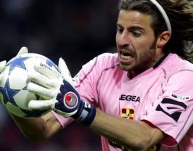 Storari con la maglia del Messina