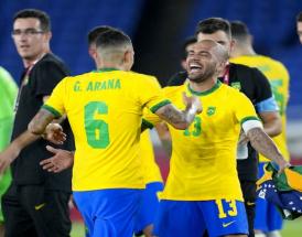 Guilherme Arana, esterno sinistro del Brasile.