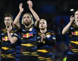 I giocatori del Lipsia!