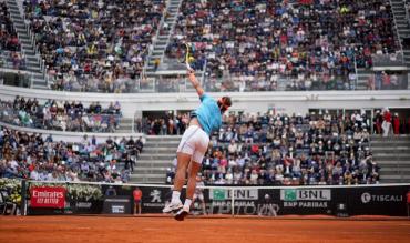 Rafa a Roma nel 2019