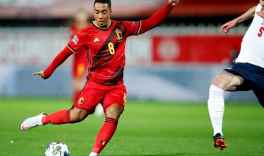 Youri Tielemans in gol proprio contro l'Inghilterra!