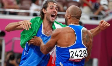 L'esultanza olimpica di Gimbo!