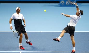 Fognini e Bolelli in un'immagine spettacolare! 
