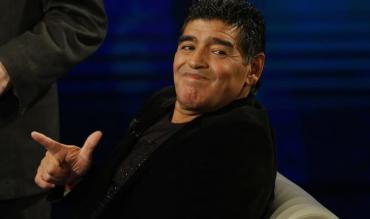 Un'ospitata televisiva in Italia di Diego Maradona