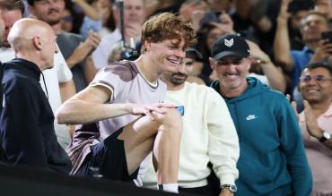 Sinner con il suo Super Coach